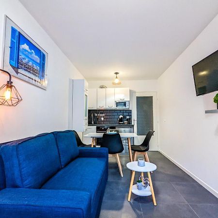 1 Min To The Beach Apartment - Kitchen - Tramway - Air Conditioner - Wifi - Promenade Des Anglais นีซ ภายนอก รูปภาพ