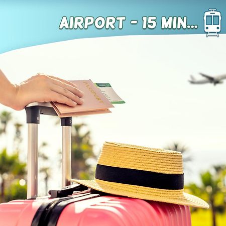 1 Min To The Beach Apartment - Kitchen - Tramway - Air Conditioner - Wifi - Promenade Des Anglais นีซ ภายนอก รูปภาพ