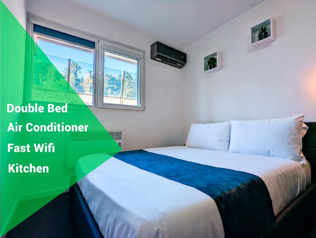 1 Min To The Beach Apartment - Kitchen - Tramway - Air Conditioner - Wifi - Promenade Des Anglais นีซ ภายนอก รูปภาพ