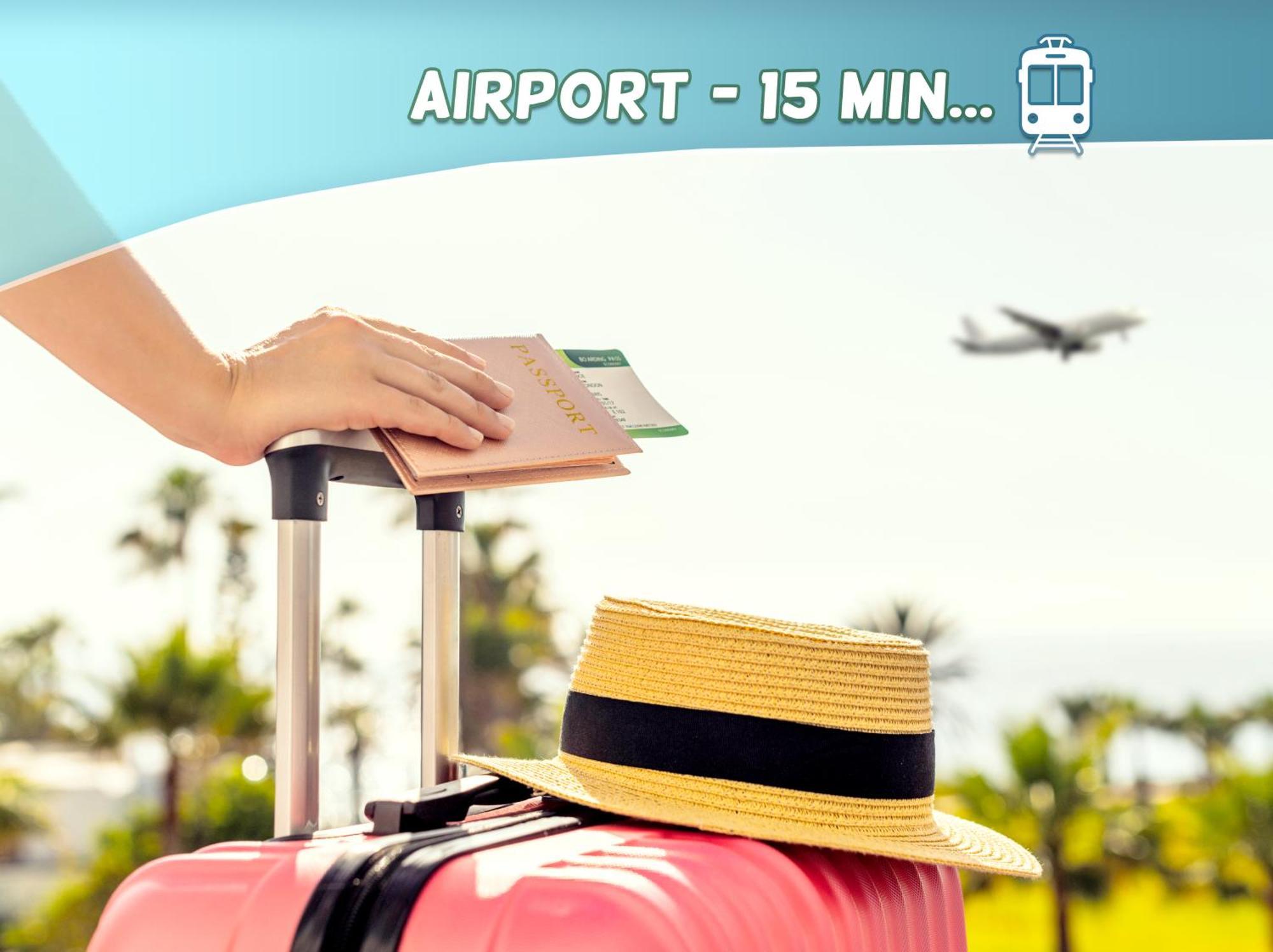 1 Min To The Beach Apartment - Kitchen - Tramway - Air Conditioner - Wifi - Promenade Des Anglais นีซ ภายนอก รูปภาพ