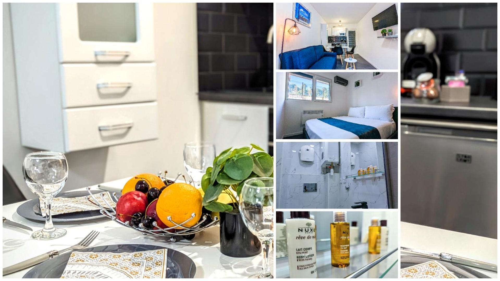 1 Min To The Beach Apartment - Kitchen - Tramway - Air Conditioner - Wifi - Promenade Des Anglais นีซ ภายนอก รูปภาพ